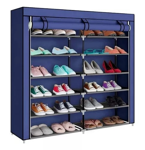 Sapateira Dobrável Organizadora Decoteam 6 Andares Duplos Sapateira Dobrável Organizadora Decoteam 6 Andares Duplos